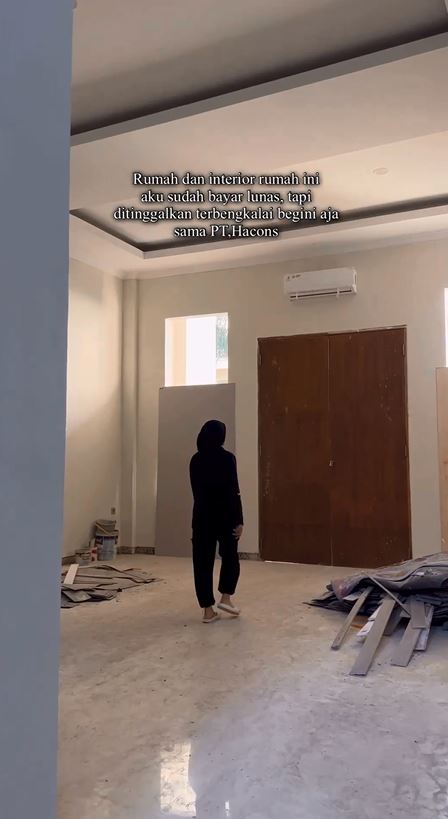 potret keanehan rumah clara shinta © instagram