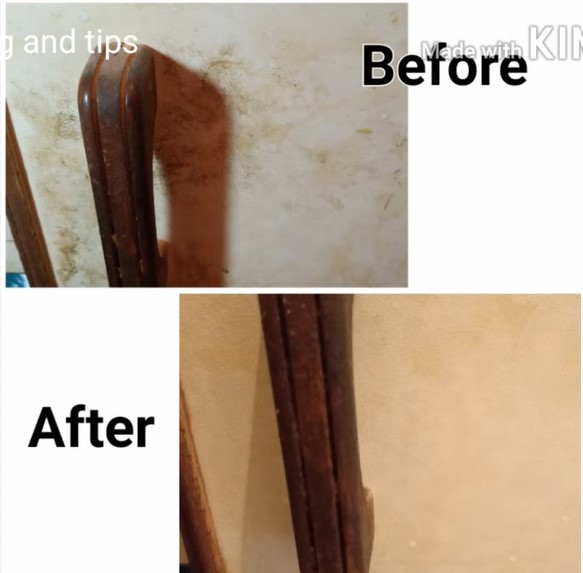 Cukup tambah 2 bahan dapur, begini cara ampuh bersihkan noda minyak di lemari dapur berbahan kayu