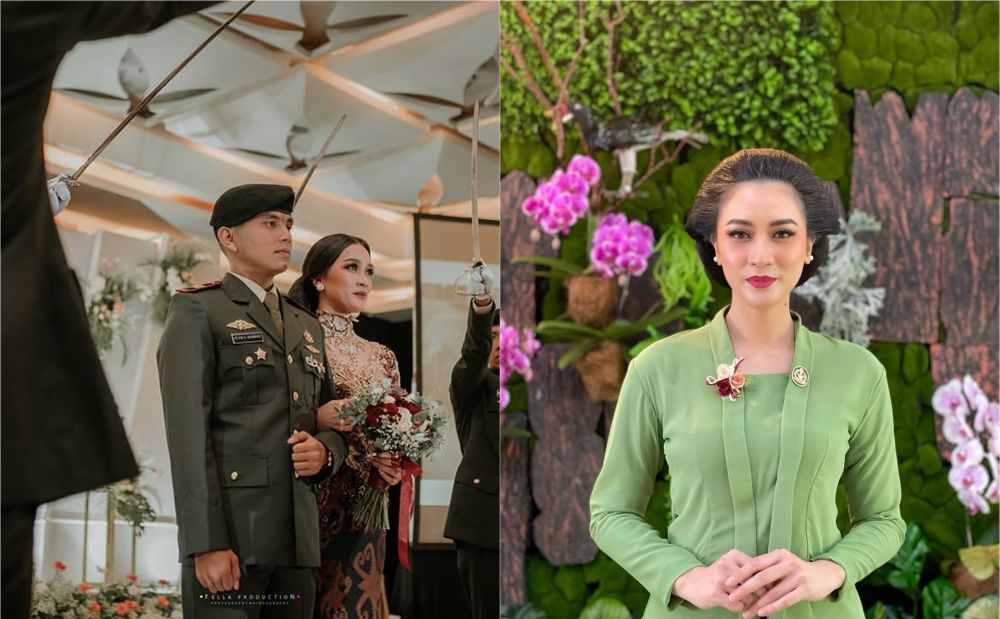 gaya seleb istri anggota TNI saat dampingi suami dinas © 2023 brilio.net