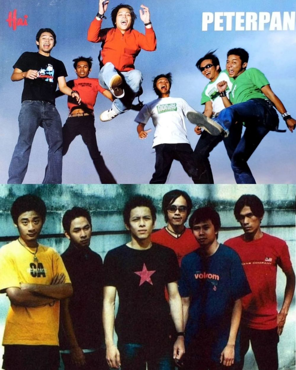 potret lawas andika bareng personel peterpan © berbagai sumber