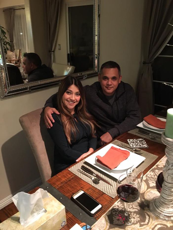 potret sarah azhari dan suami beda 10 tahun © instagram