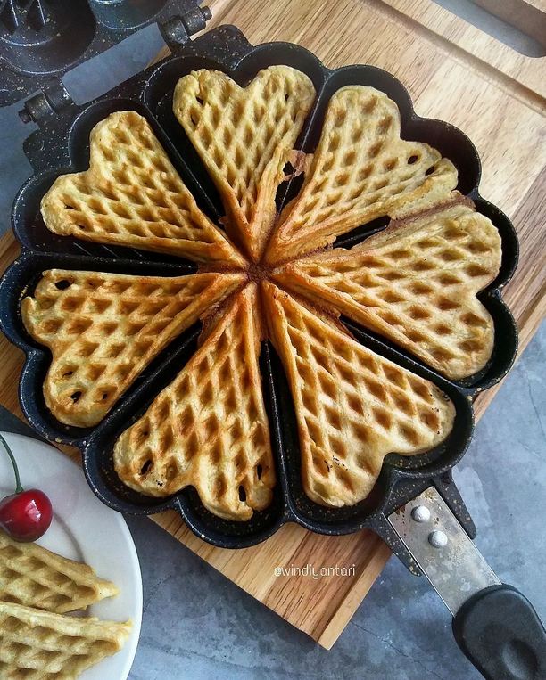 35 Resep dan cara membuat waffle, enak dan lembut