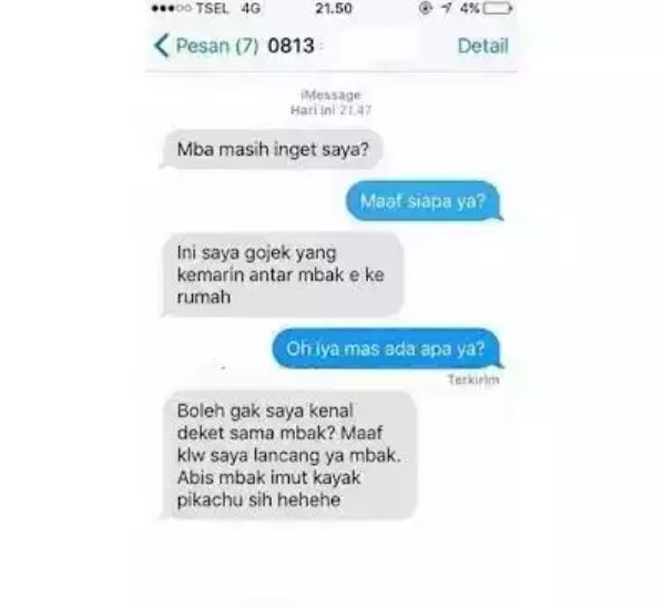 Chat orang kenalan bikin geleng kepala  Berbagai sumber