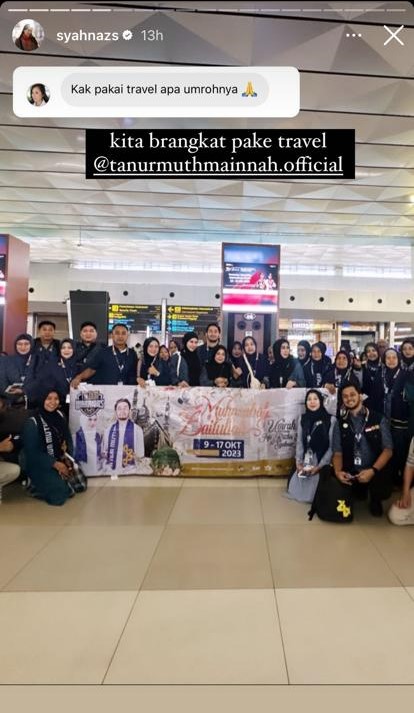 momen syahnaz sadiqah dan jeje govinda jalani umrah © berbagai sumber