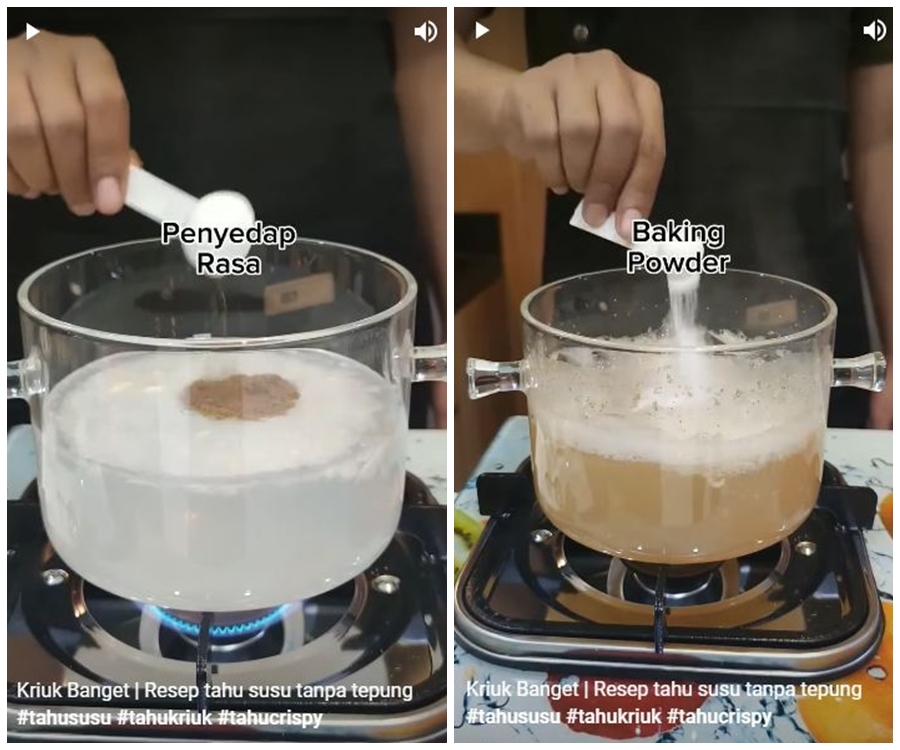 Bukan ditambah tepung, begini trik menggoreng tahu agar semakin krispi dan nggak mudah kempis