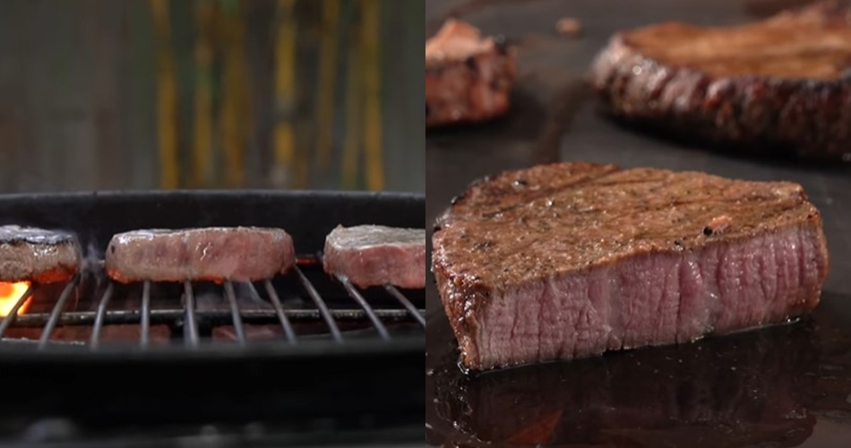 Bukan diberi baking soda atau jahe, ini trik mengempukkan daging hanya dimarinasi pakai 1 jenis buah