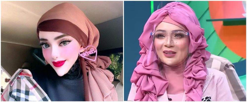 Yuni Jasmine barbie pakai dan tanpa filter © berbagai sumber Yuni Jasmine barbie pakai dan tanpa filter © berbagai sumber