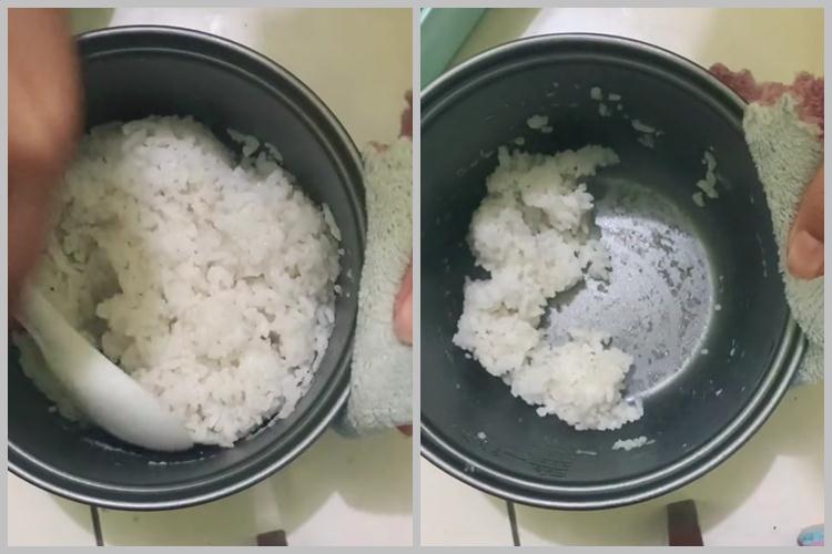 Tanpa cuka, ini trik menanak nasi agar tak lengket di panci rice cooker cuma pakai 2 bahan dapur