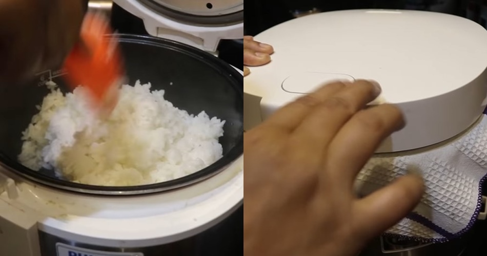 Trik menanak nasi di rice cooker agar pulen dan tak cepat basi hingga 2 hari, cukup tambah 1 bahan