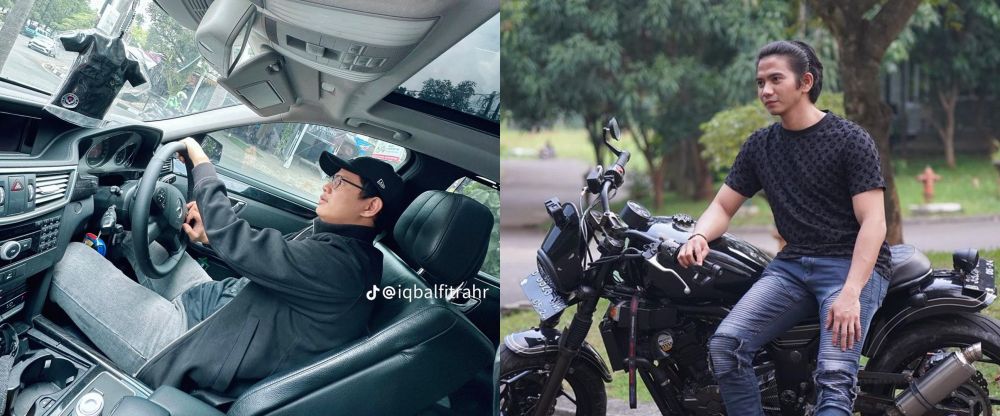 beda gaya iqbal dan rizki da © berbagai sumber