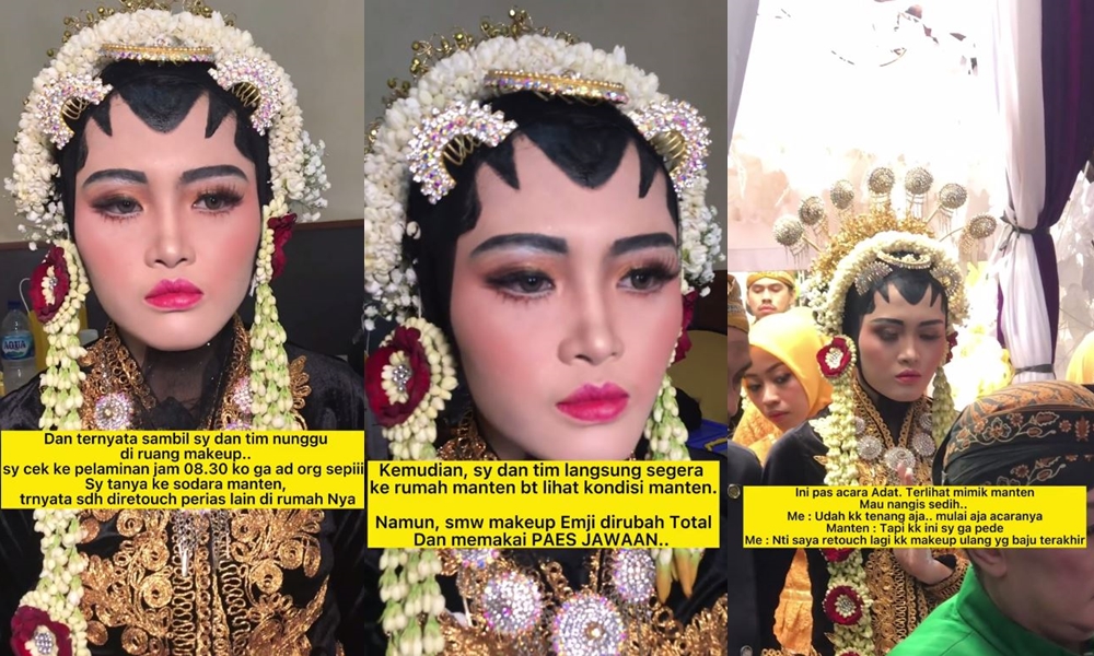 makeup diubah total jadi jelek © 2023 brilio.net