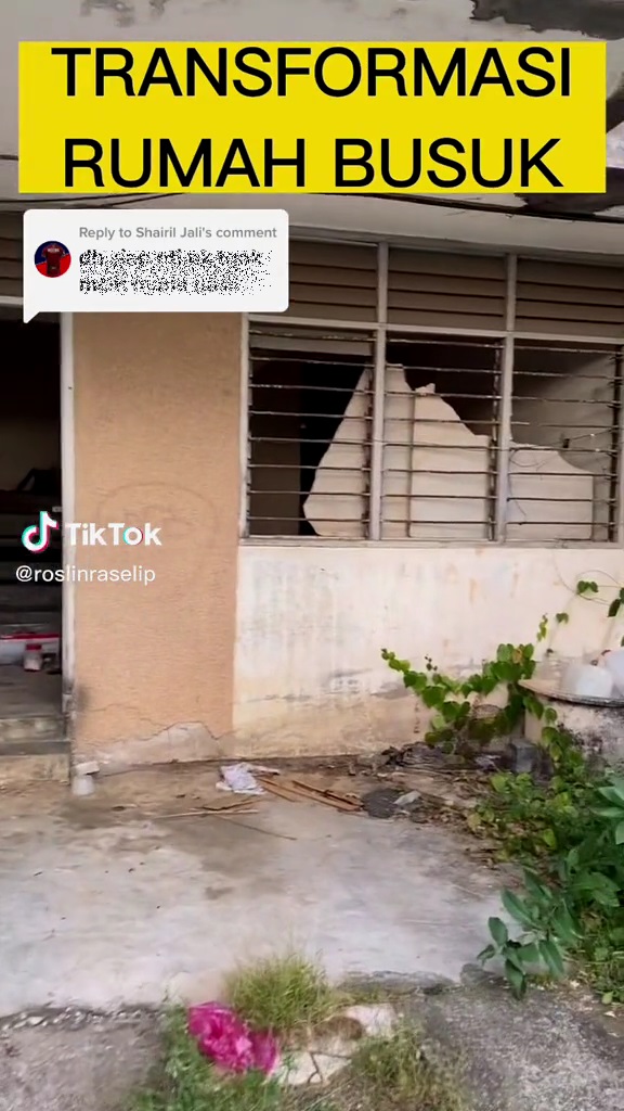renovasi rumah mirip toko © TikTok
