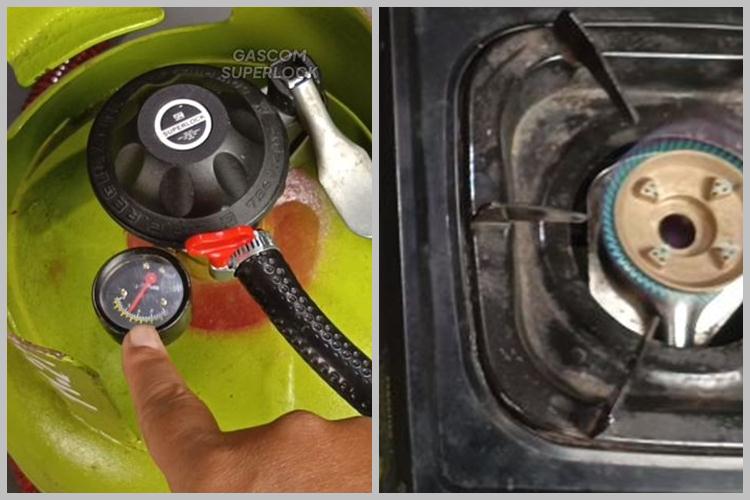 Tak perlu ditambal karet gelang atau sabun, ini trik mengatasi gas elpiji mampet pakai 1 sampah dapur