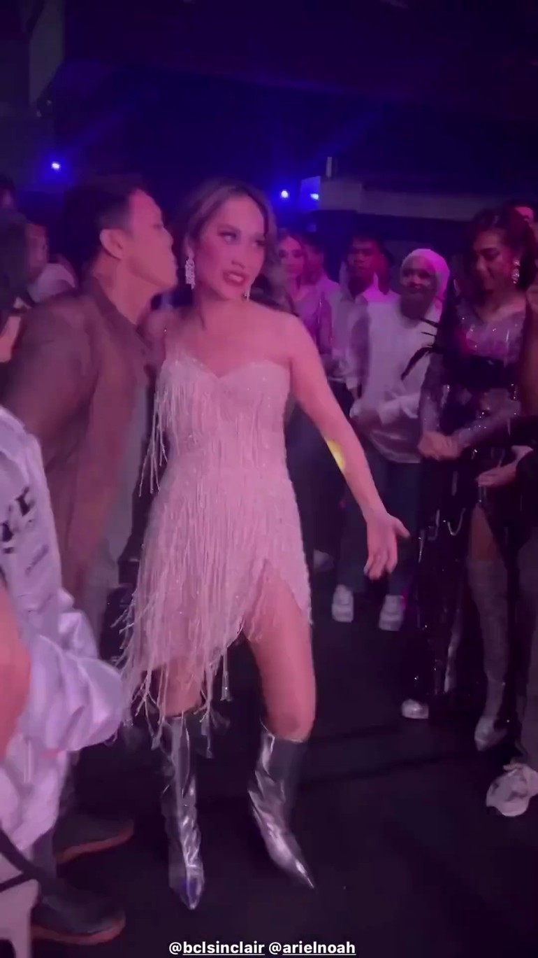 momen romantis Ariel Noah dan BCL © Instagram momen romantis Ariel Noah dan BCL © Instagram