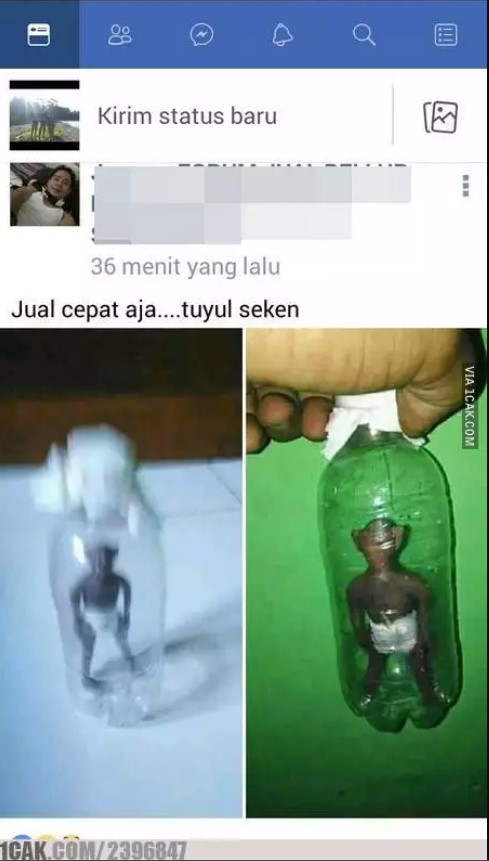 Status facebook isinya jualan nyeleneh Berbagai sumber