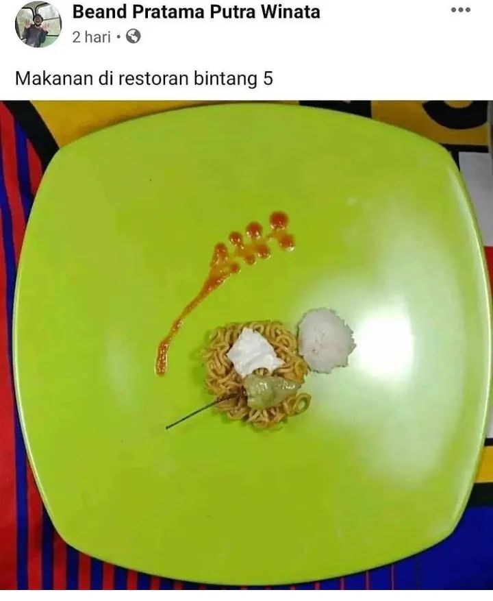 Potret lucu makanan pelit Berbagai sumber