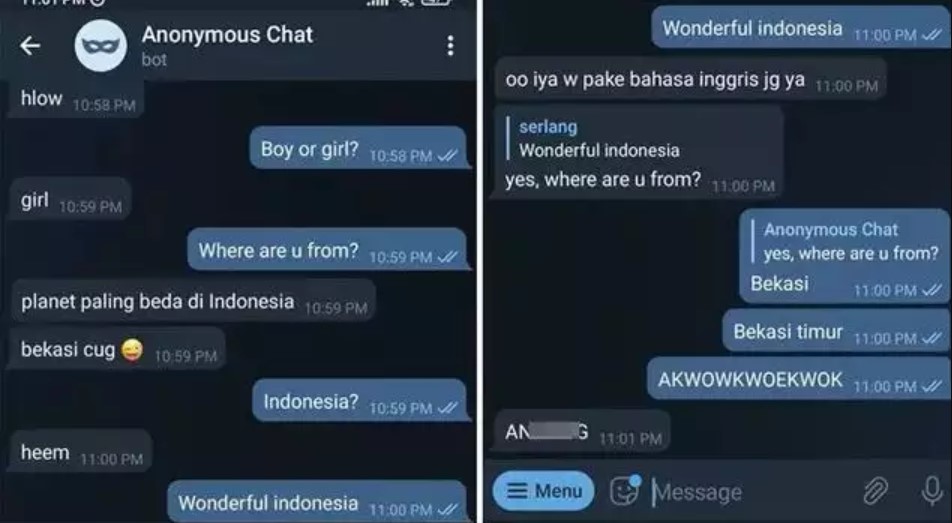 11 Chat lucu sok keminggris Berbagai sumber 11 Chat lucu sok keminggris Berbagai sumber