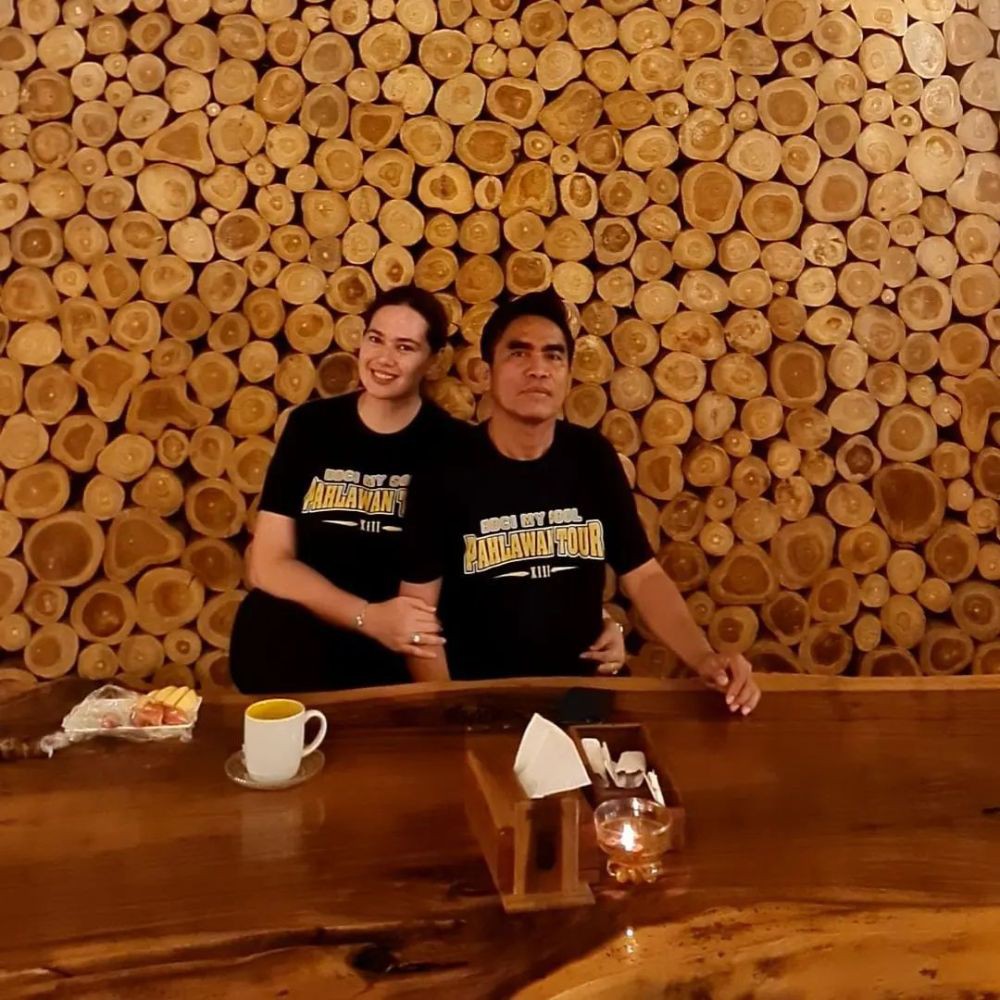 kenangan Catherine Wilson dan Idham Mase © Instagram