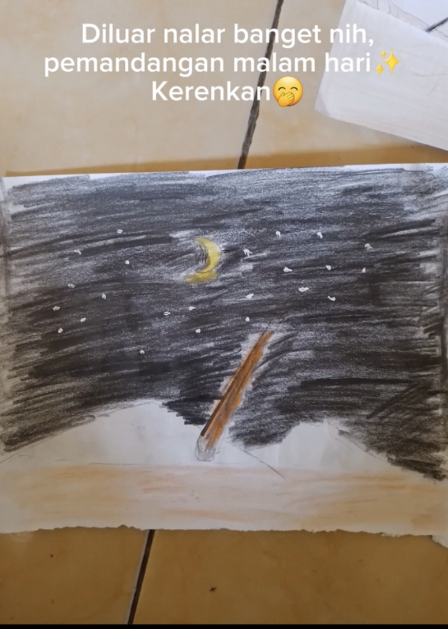 hasil gambar anak SD dari tegak lurus TikTok
