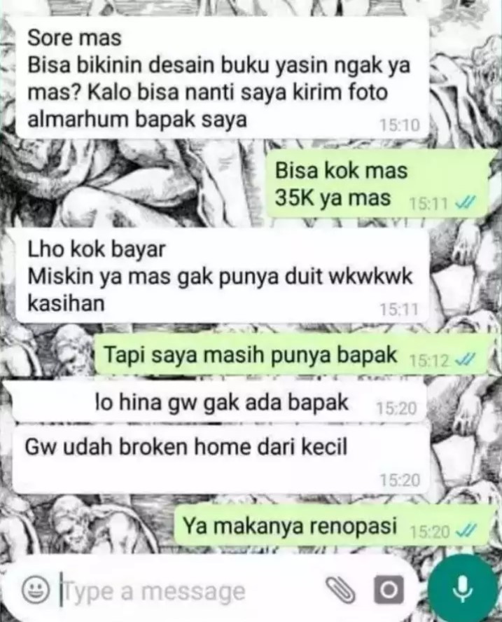 11 Chat penjual di luar dugaan  Berbagai sumber