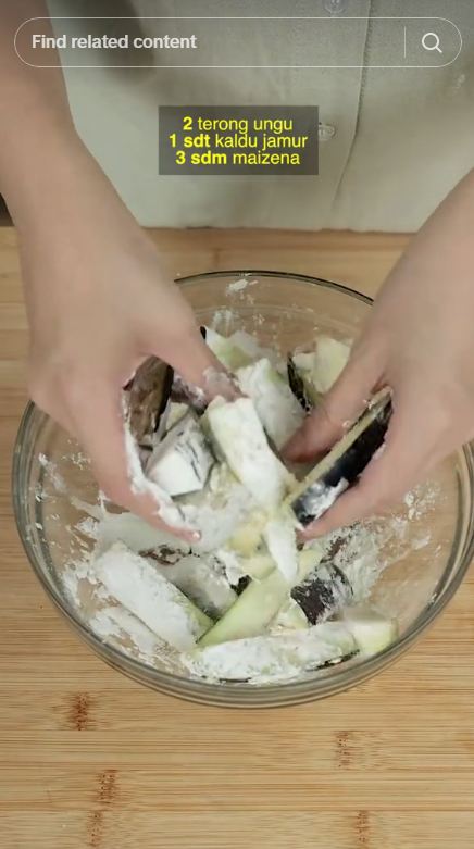 Tanpa tepung beras, ini cara goreng terong krispi agar tak menyerap banyak minyak tambah 1 bahan dapur