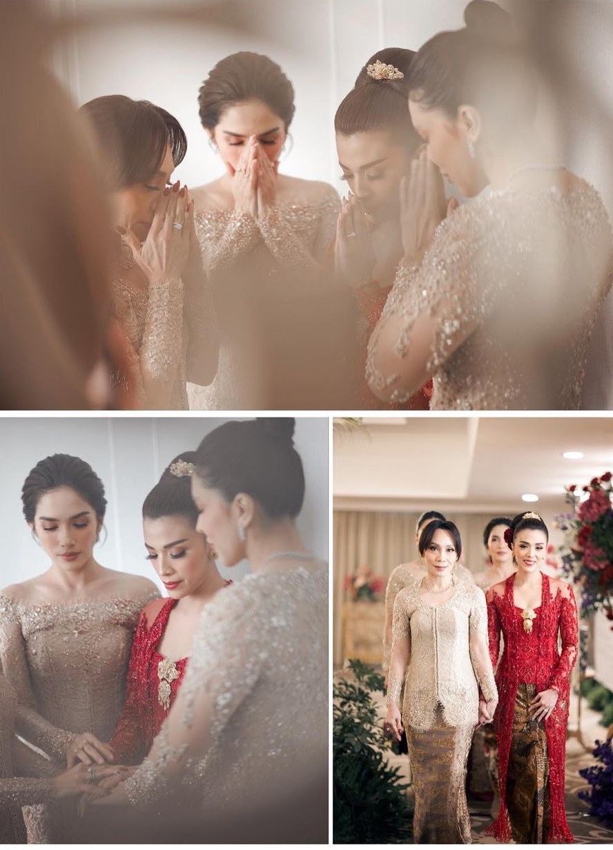 ussy jadi bridesmaid © instagram