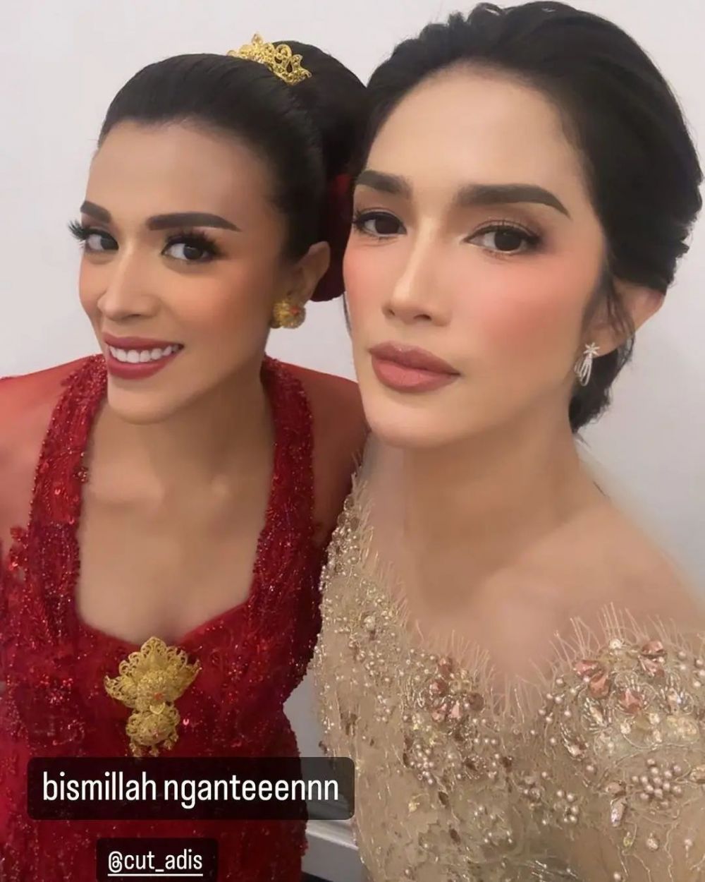 ussy jadi bridesmaid © instagram