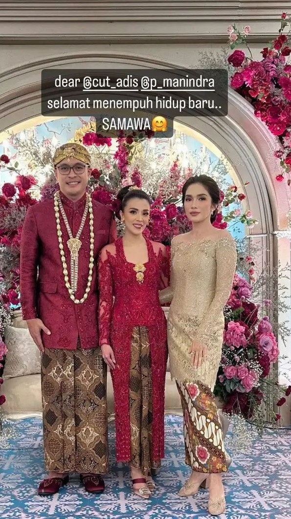 ussy jadi bridesmaid © instagram
