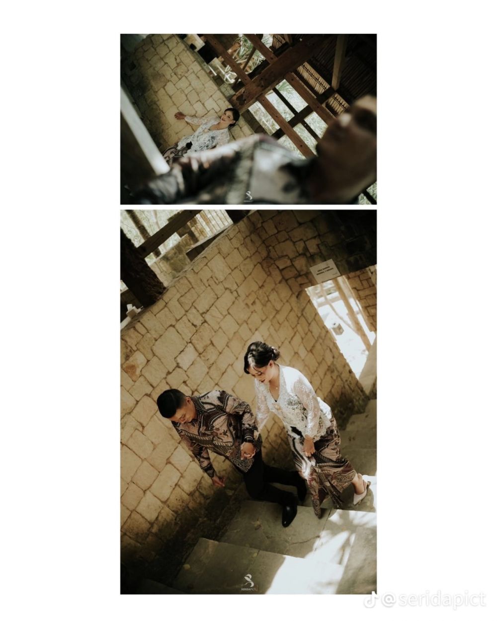 Nikahan estetik di KUA  © TikTok Nikahan estetik di KUA  © TikTok