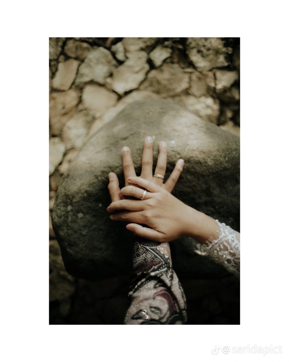 Nikahan estetik di KUA  © TikTok