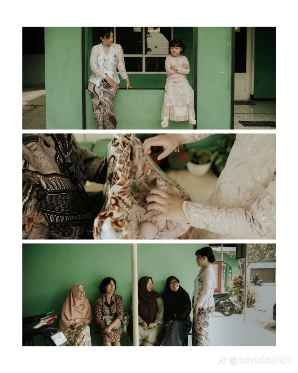 Nikahan estetik di KUA  © TikTok