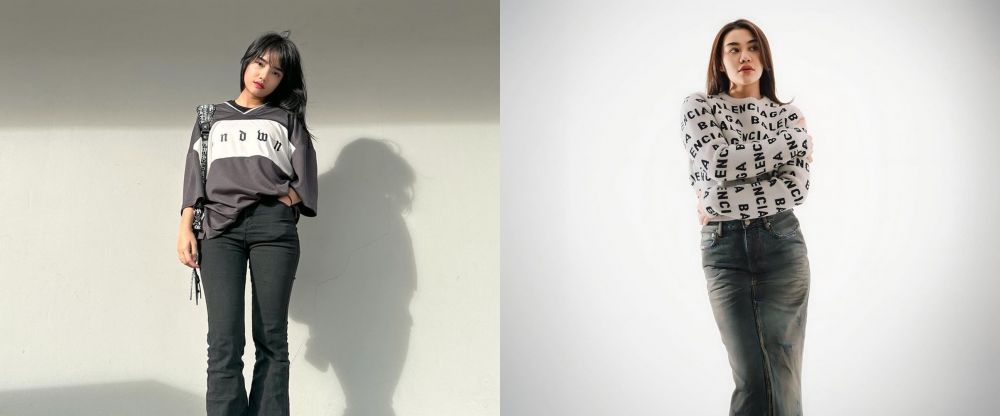 beda gaya fuji dan aaliyah massaid © instagram beda gaya fuji dan aaliyah massaid © instagram