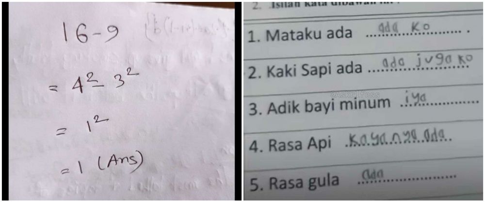 Jawaban murid jenius bin nyeleneh  Berbagai sumber Jawaban murid jenius bin nyeleneh  Berbagai sumber