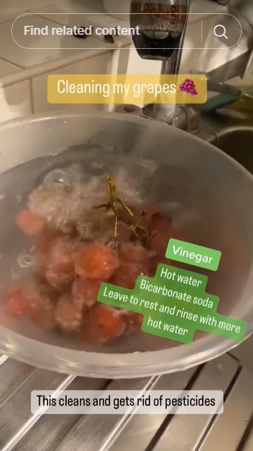 Tak perlu tepung atau garam, ini trik bersihkan lapisan lilin pada anggur dengan 3 bahan dapur