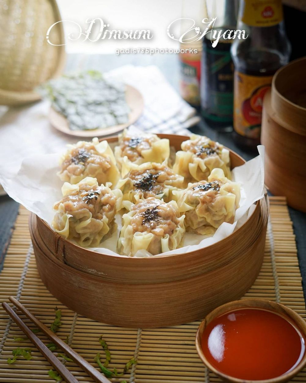 35 Cara membuat dimsum ayam untuk dijual, praktis dan enak