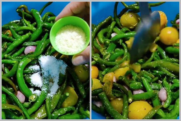 Tanpa diulek, ini trik bikin sambal hijau ala rumah makan padang yang warnanya cerah dan tak pahit