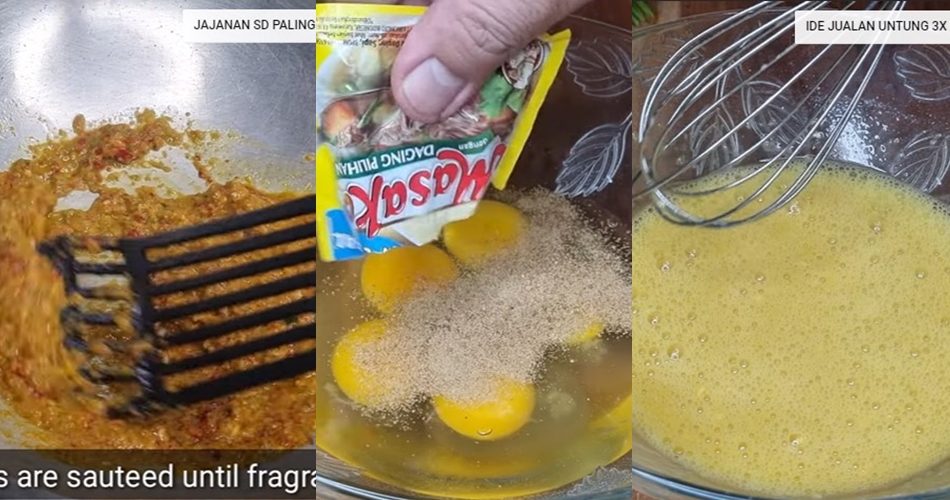 Tak perlu sayur kol atau wortel, ini trik goreng telur dadar tebal dan antilembek pakai 2 bahan dapur