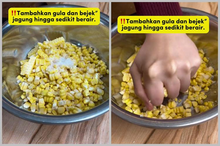 Tanpa baking powder, ini cara bikin bakwan jagung lebih lebar dan garing cuma tambah 1 bahan dapur
