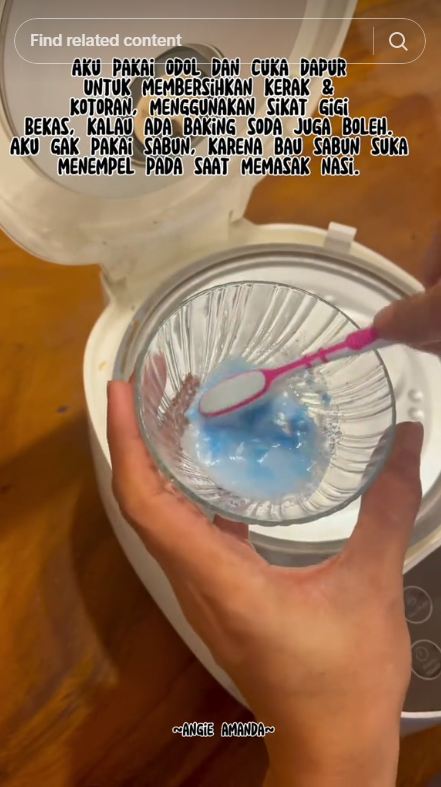 Tanpa sitrun, begini cara bersihkan kerak gosong di dasar rice cooker pakai 2 bahan sederhana