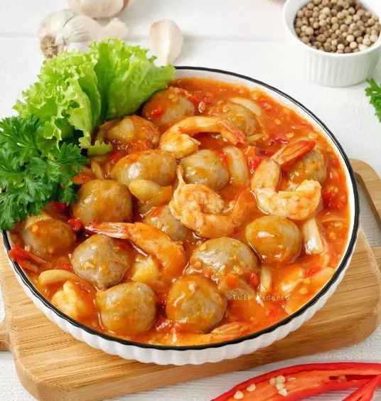 25 Resep udang saus Padang, bumbunya nendang dan mudah dibuat