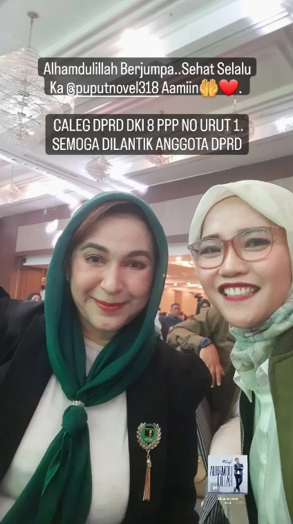 penyanyi 90-an yang terjun ke politik © Instagram