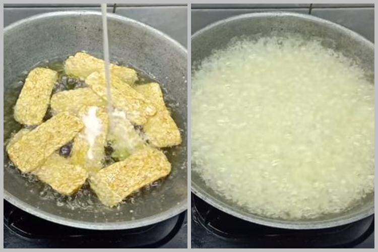 Tanpa tepung beras, ini trik bikin tempe krispi keriting dan renyah cuma tambah 1 bahan dapur