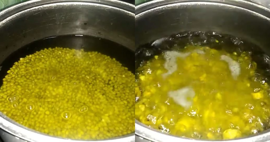 Cuma 10 menit, ini trik merebus kacang hijau agar empuk dan merekah meskipun tanpa presto