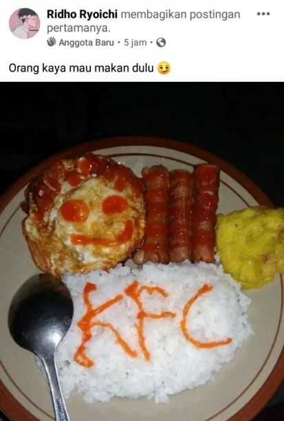 Potret lucu orang pura-pura kaya Berbagai sumber