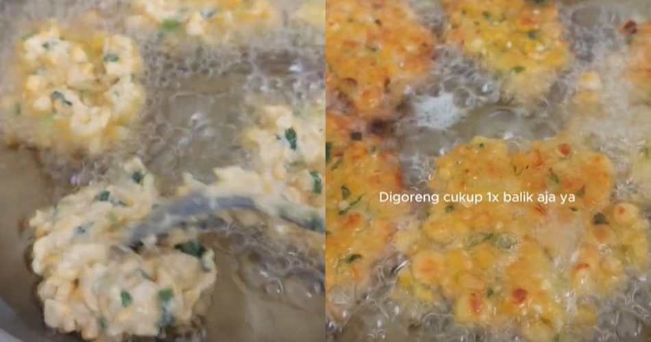 Tanpa telur atau tepung beras, ini trik goreng bakwan jagung agar renyah pakai tambahan 1 bahan dapur