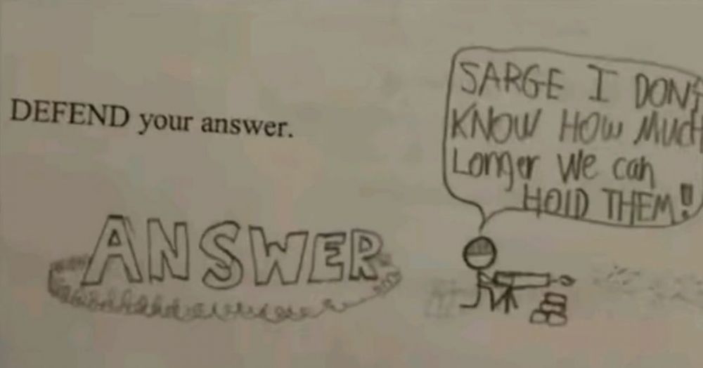 17 Potret lucu jawaban murid Berbagai sumber 17 Potret lucu jawaban murid Berbagai sumber