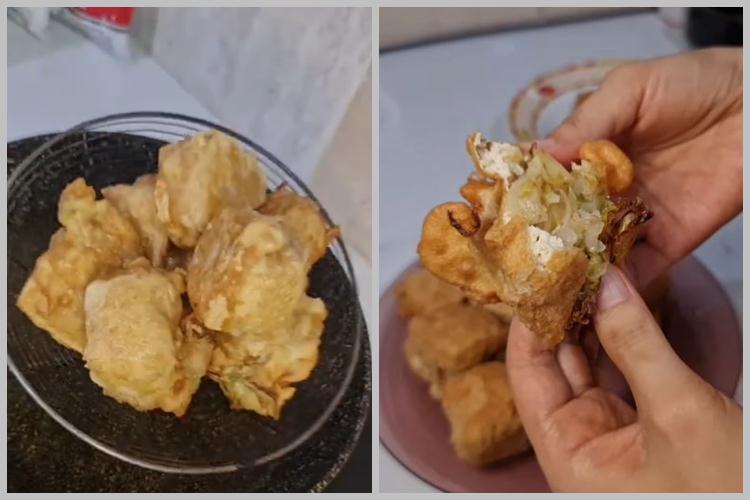 Tanpa ditumis, ini trik mengolah isian tahu isi agar gurih dan nggak menyerap banyak minyak