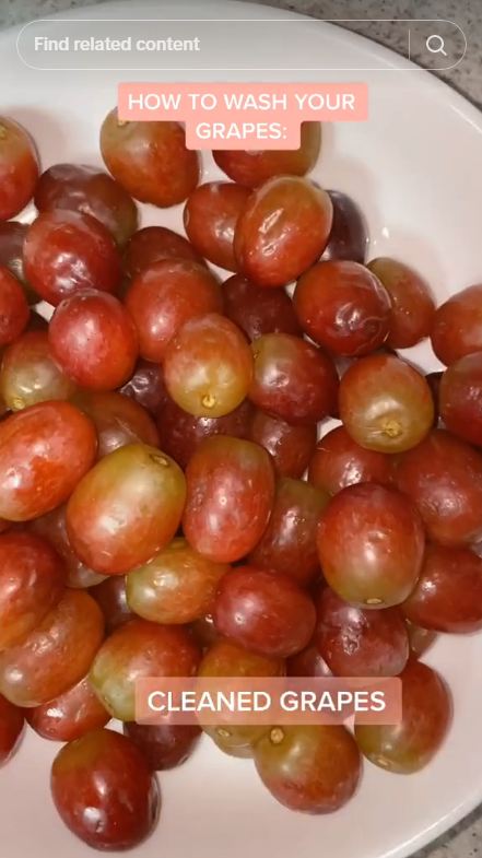 Hanya butuh 1 bahan dapur, ini trik hilangkan lapisan lilin pada anggur tanpa baking soda dan tepung