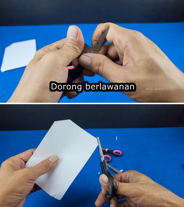 bikin gunting tajam © YouTube