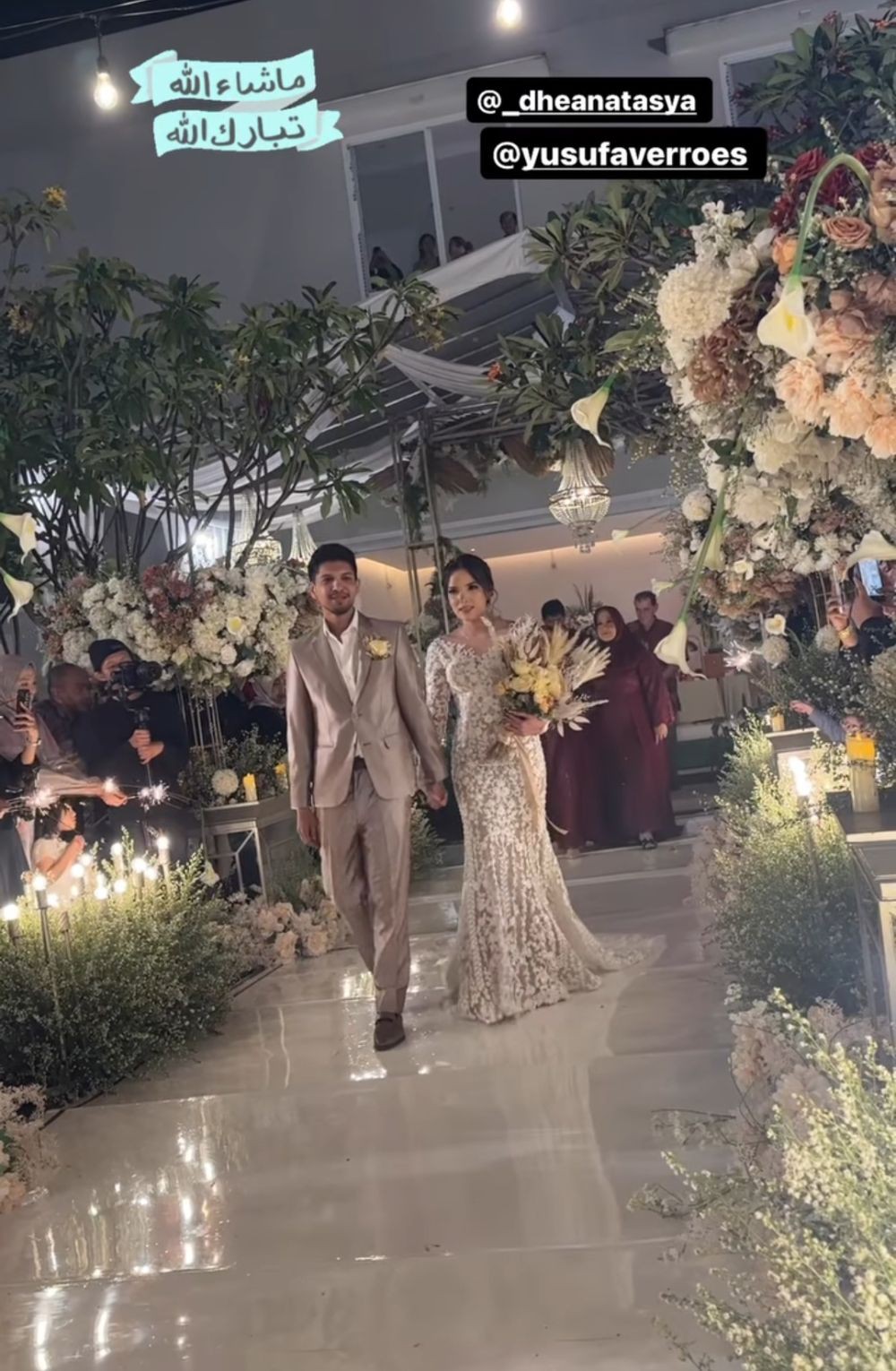 pernikahan kedua adik zaskia shireen © instagram